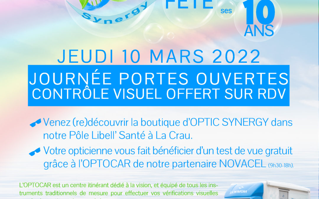 OPTIC SYNERGY fête ses 10 ans